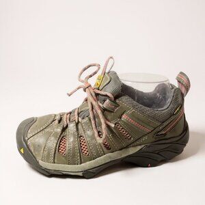 Keen Utility Women’s Flint EH steel Toe Magnet Grey/Rose Pink Size 7.5W